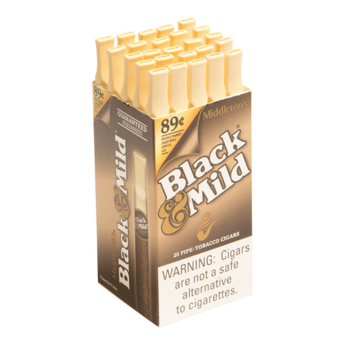 Black & Mild Original Cigars - 5 x 30 (Box of 25) Open