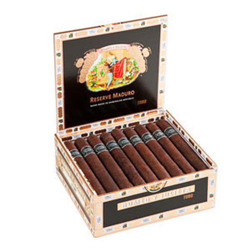 Romeo y Julieta 1875 Reserve Maduro Churchill Cigars - 7 x 50 (Box of 27) Open