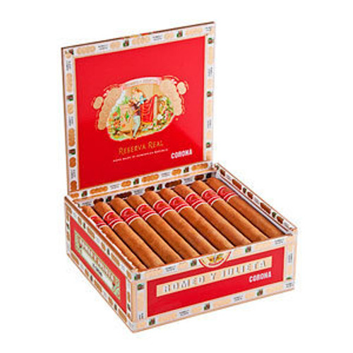 Romeo y Julieta Reserva Real Churchill Cigars - 7 x 50 (Box of 25) Open