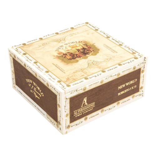 New World Connecticut by AJ Fernandez Robusto Cigars - 5 x 50 (Box of 20) *Box