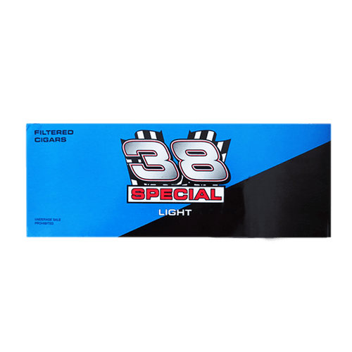 Thirty Eight Special Filtered Blue Cigars - 3.2 x 20 (10 Packs of 20) *Box