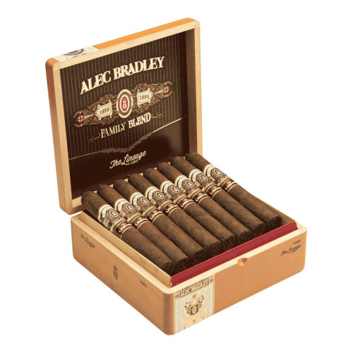 Alec Bradley Family Blend The Lineage Toro Cigars - 6 x 54 (Box of 24) Open