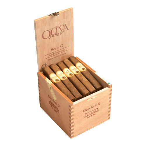 Oliva Serie G Robusto Maduro Cigars - 4.5 x 50 (Box of 24) Open