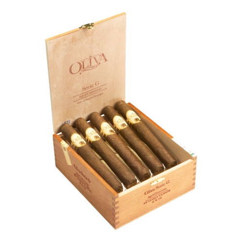 Oliva Serie G Toro Tubo Cigars - 6 x 50 (Box of 10) Open