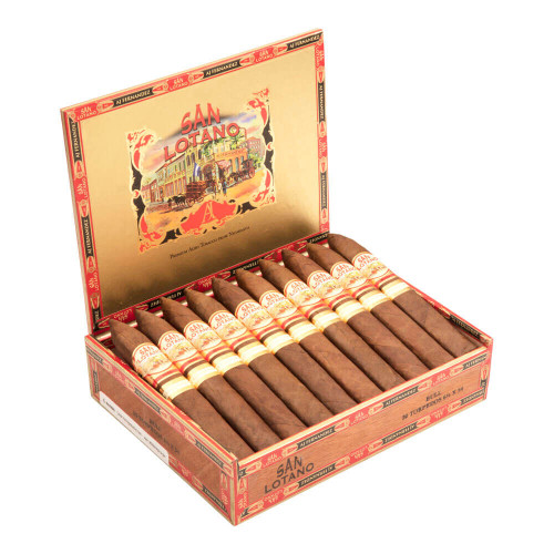 AJ Fernandez San Lotano The Bull Torpedo Cigars - 6.5 x 54 (Box of 20) Open