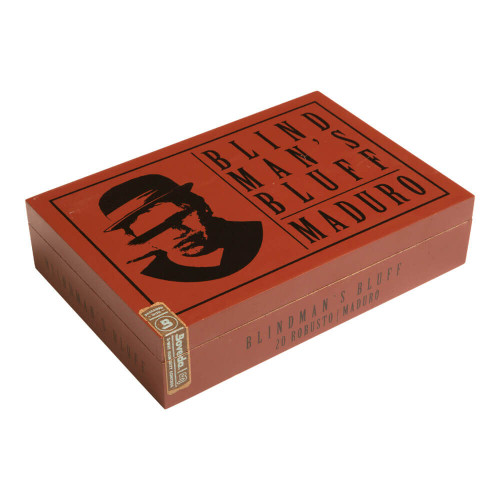 Blind Man's Bluff by Caldwell Cigar Co. Maduro Robusto Cigars - 5 x 50 (Box of 20) *Box