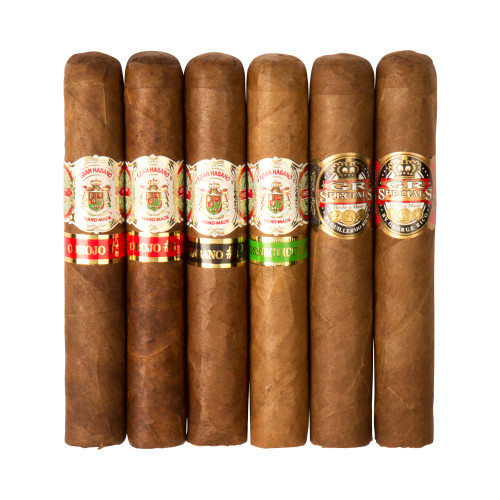 Cigar Samplers Gran Habano Robusto Collection Cigars - 5 x 52 (Pack of 6)