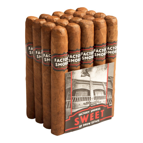 Factory Smokes by Drew Estate Toro Sweets Cigars - 6 x 52 (Bundle of 20) *Box