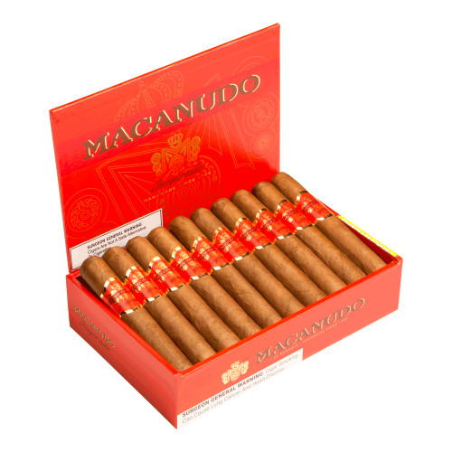 Macanudo Inspirado Orange Robusto Cigars - 5 x 50 (Box of 20) Open