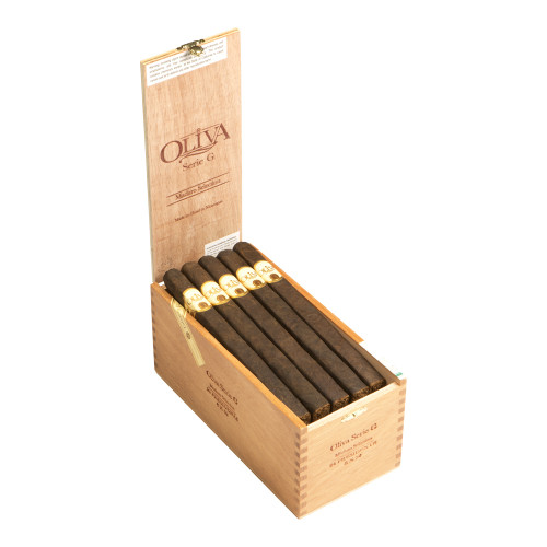 Oliva Serie G Presidente Maduro Cigars - 8 x 52 (Box of 24) Open