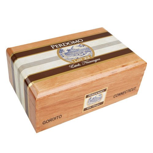 Perdomo Lot 23 Gordito Connecticut Cigars - 4.5 x 60 (Box of 24) *Box