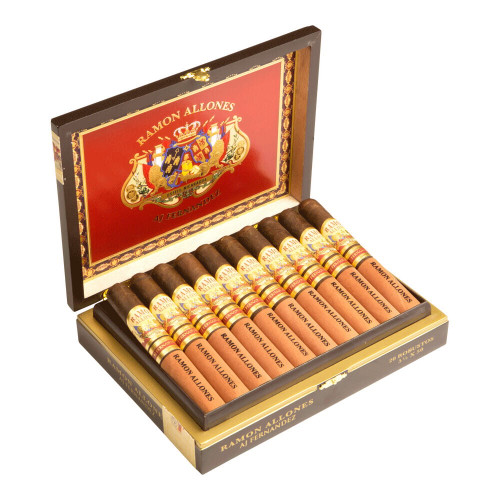 Ramon Allones by AJ Fernandez Robusto Cigars - 5.5 x 50 (Box of 20) Open