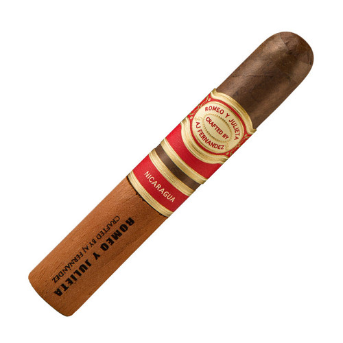 Romeo y Julieta Crafted by A.J. Fernandez Robusto Cigars - 5 x 52 (Pack of 5)