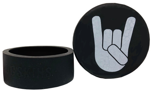 DC Skins Snuff Covers - Waterproof Protective Skins for Dip and Chew Cans - Metal