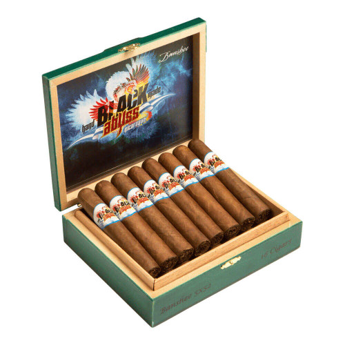 Black Abyss Nicaragua Banshee Cigars - 5 x 52 (Box of 16) Open
