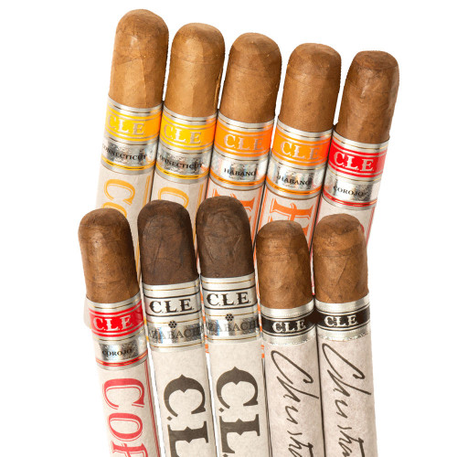 Cigar Samplers CLE Brands Assorted Cigars (Box of 10)
