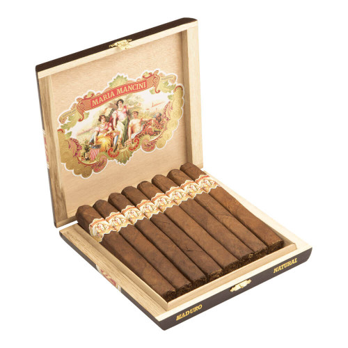 Maria Mancini Robusto Larga Sampler Cigars - 6 x 50 (Box of 8) Open