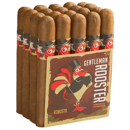 Gentleman Rooster Robusto Cigars - 5 x 50 (Bundle of 20)