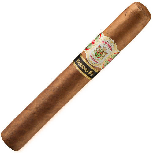 Gran Habano #3 Habano Gran Robusto Cigars - 6 x 54 (Pack of 5)