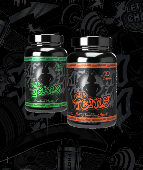 men's building stack: the gains & the veins