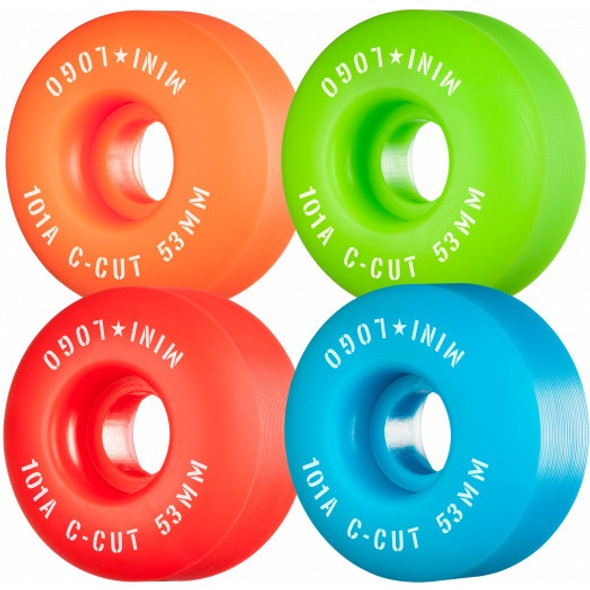 MINI LOGO C-CUT WHEELS 52mm/101A - MULTICOLOR