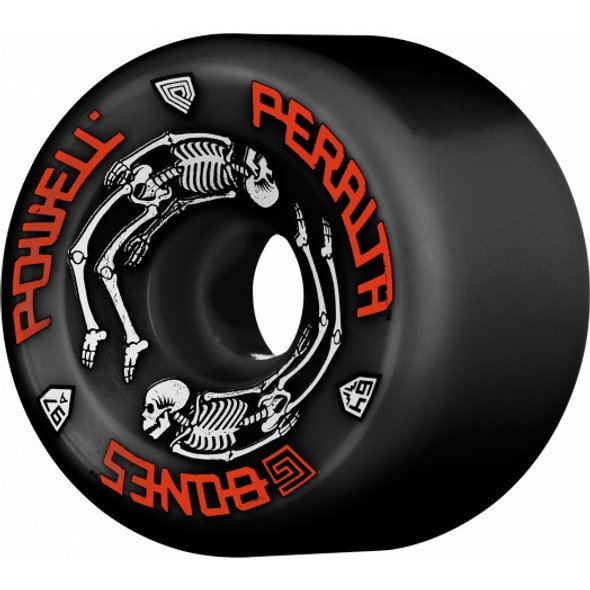 Black Powell Peralta Street Wheels