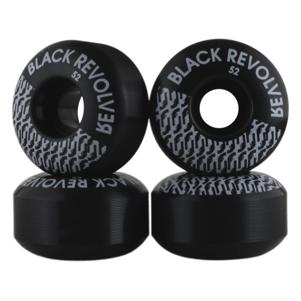 Black Revolver Skateboard Wheels