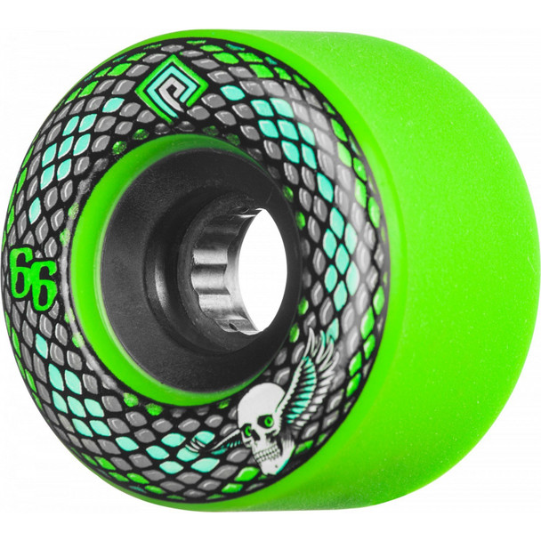 POWELL PERALTA SNAKES WHEELS 66mm/75A - GREEN