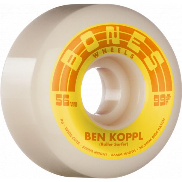 Bones Ben Koppl Skateboard Wheels