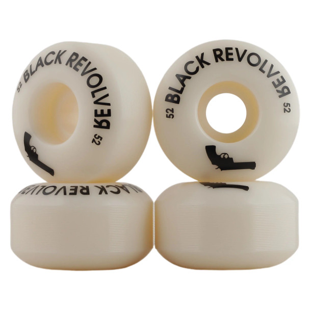Black Revolver Skateboard Wheels