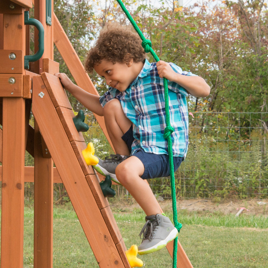 High Flyer with Monkey Bars