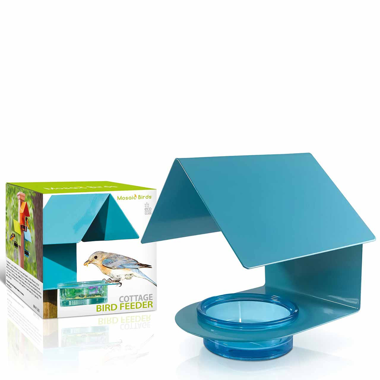 Cottage Bird Feeder | Mosaic Birds