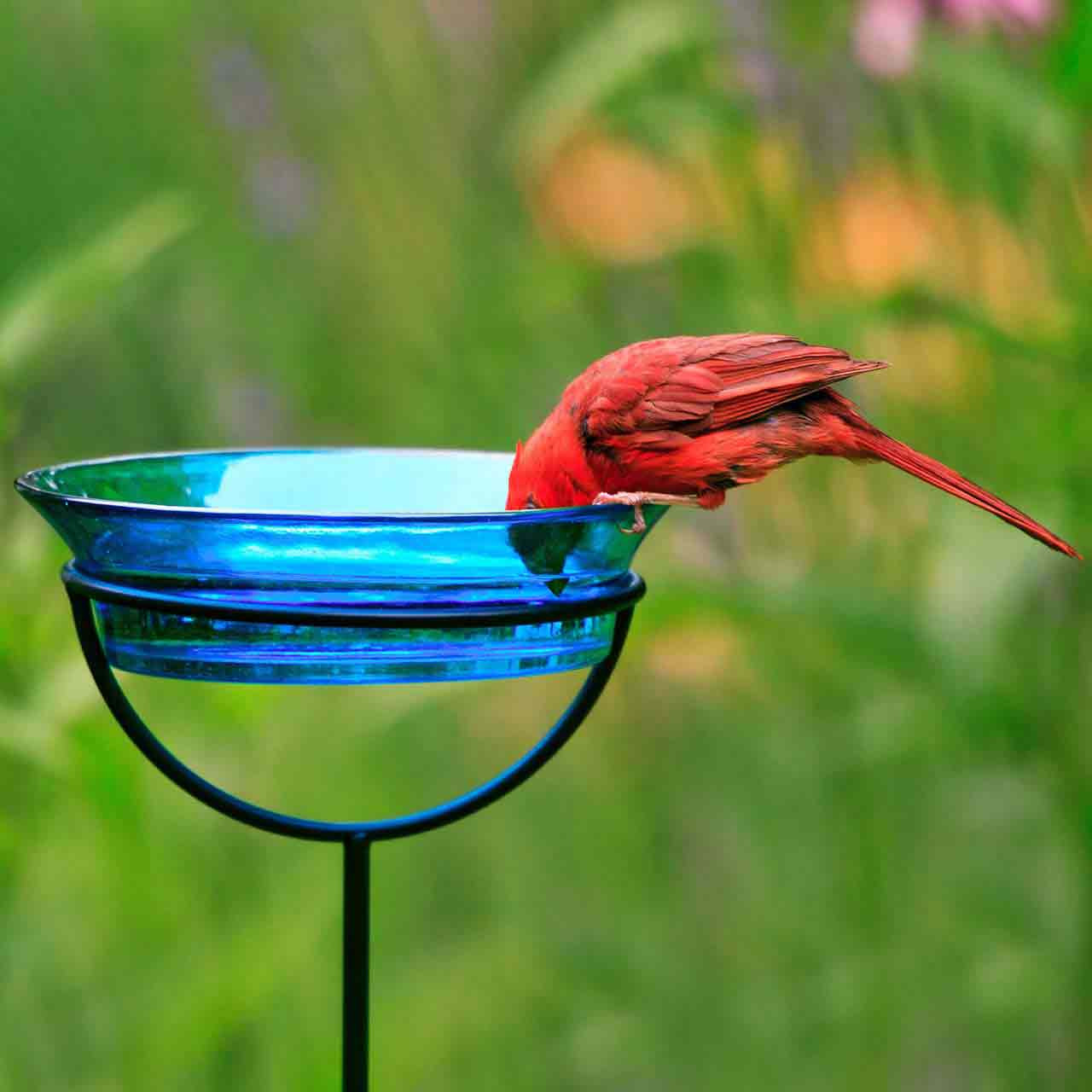 Mosaic Birds Cuban Garden Stake