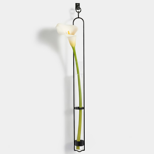 33" Florence Hanging Pendant Tube Vase with Wall Hook