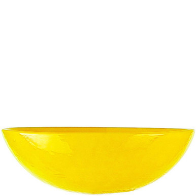 Poppy Glass Bowl - Yellow
