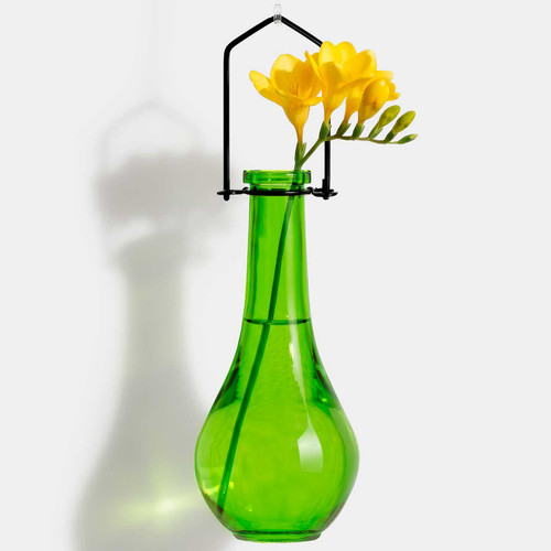 Hanging Propagation Vase, Drop, Lime