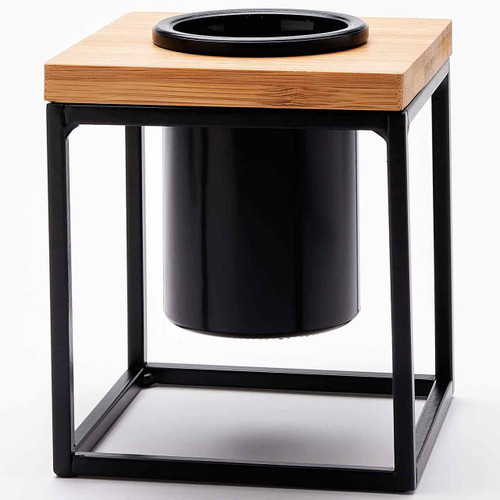 Set of 3 - Classic Pablo Cube Black - Black Glass