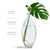 Teardrop Vase, 15" Dimensions with Monstera