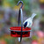 Mosaic Birds Hummble Basic Bird Feeder Red