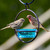 Mosaic Birds Hummble Basic Bird Feeder Aqua with Birds