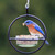 Mosaic Birds Hummble Basic Bird Feeder with Blue Bird