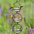 Mosaic Birds Hummble Bold Bird Feeder with Trio of feeders