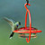 Mosaic Birds Hummble Bold Hummingbird Feeder with Bird