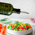 Olive Branch 16oz Recycled Glass Oil or Vinegar Bottle w/ Pour Spout Vintage Green with Salad and Olive Oil