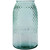 11" Diamond Recycled Glass Container