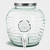2 Gallon Bee Quenched Glass Beverage Dispenser - 100% Recycled Glass Shadow