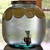 1.5 Gallon Authentic Glass Beverage Dispenser - 100% Recycled Glass with Lemons 
