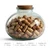 270oz Glass Bean Jar Dimensions with Corks