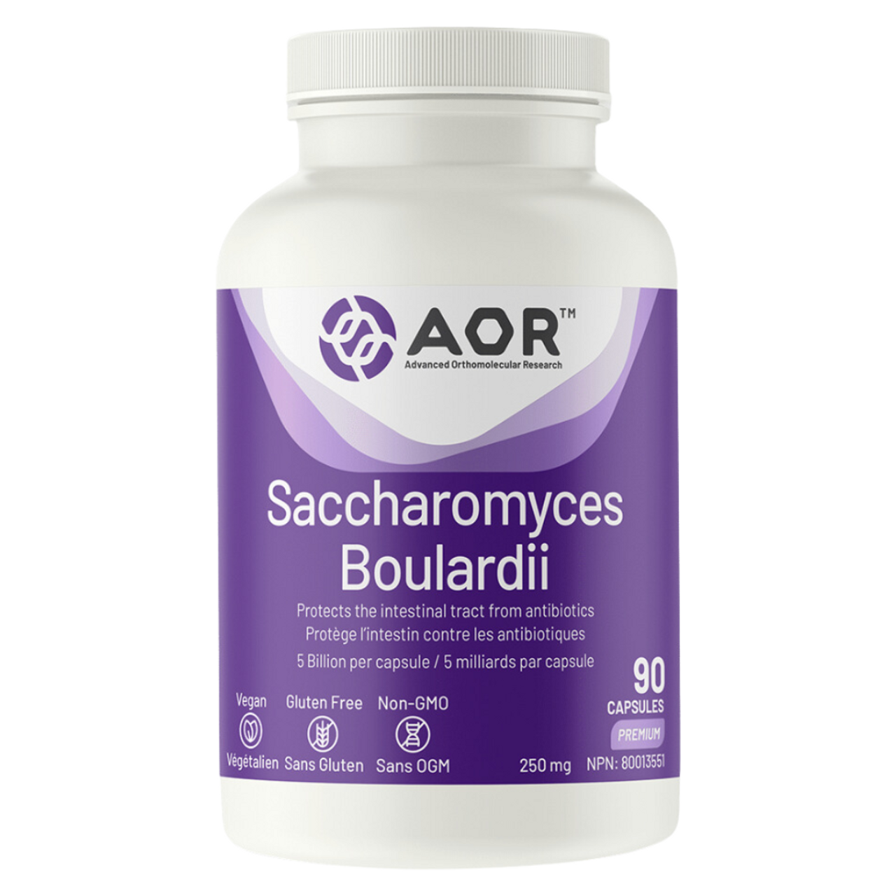 A.O.R Saccharomyces Boulardii 250mg 90Vcaps – Paris Natural Foods