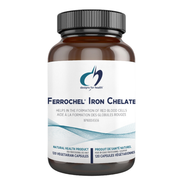 Designs for Health Ferrochel Iron (120)